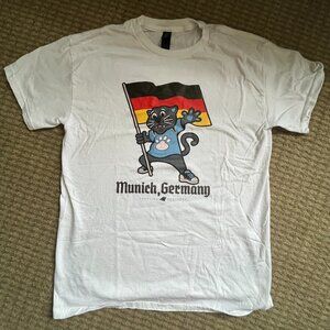 Carolina Panthers Germany Sir Purr White Shirt